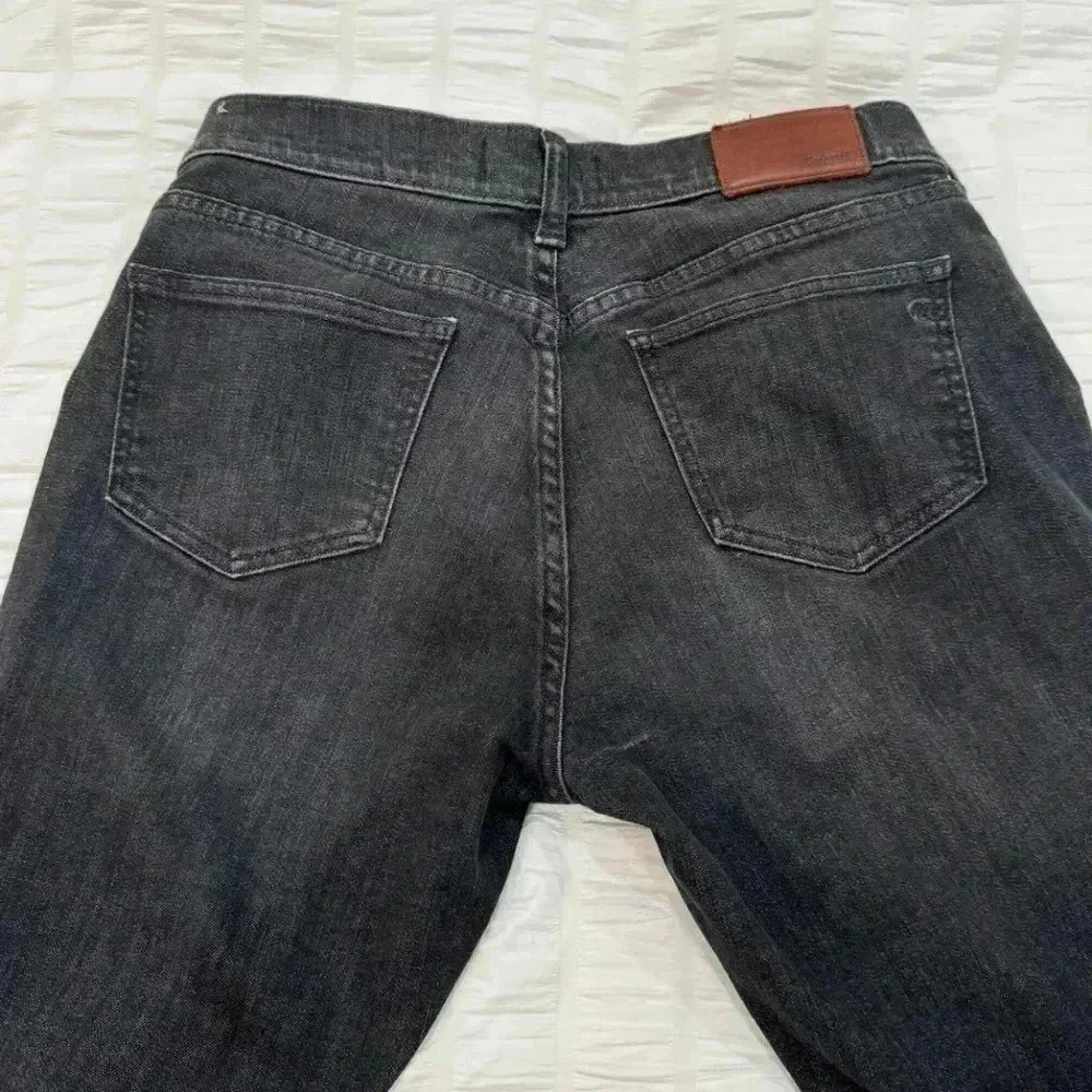 Madewell Mid Rise Slim BoyJean Straight Leg Women's Size 26 - Picture 2 of 9